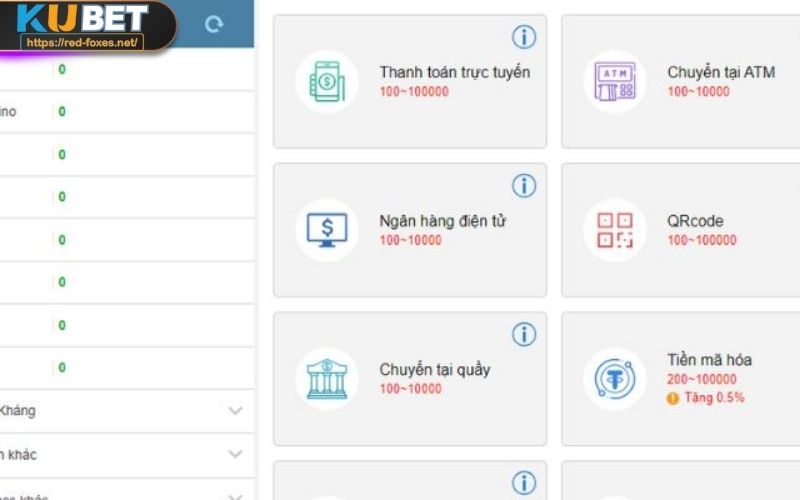 Nạp tiền vào tài khoản KUBET để trải nghiệm game đỉnh, nhận quà cực lớn